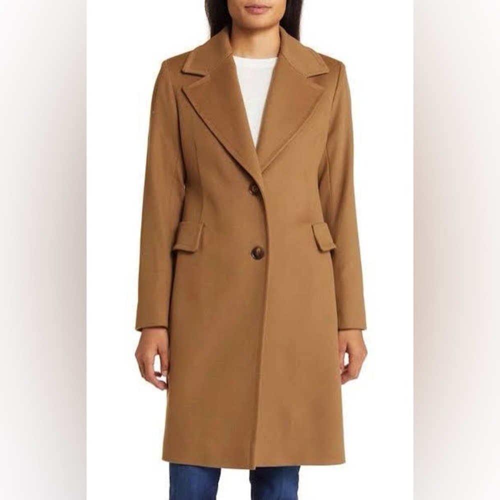 Fleurette Reed Italian Wool Coat